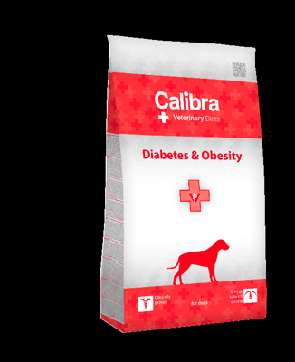 Calibra Veterinary Diets Diabetes & Obesity hondenvoer 12 kg
