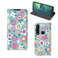 Motorola G8 Plus Smart Cover Flower Power - thumbnail