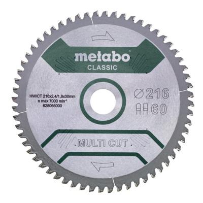 Metabo MULTI CUT CLASSIC 628286000 Cirkelzaagblad 305 x 30 x 2.2 mm Aantal tanden: 80 1 stuk(s)