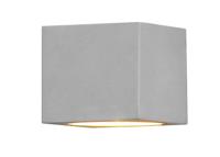 KonstSmide WandspotModena Up - Down vierkant Y-shine grijs - 7341-300 - thumbnail