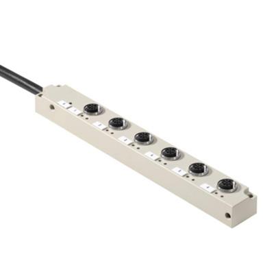 Weidmüller SAI-6-F 4P M12 L 10M 1265930000 Passieve sensor/actorbox M12-verdeler met metalen schroefdraad 1 stuk(s) Weidmüller SAI-6-F 4P M12 L 10M 1265930000 Passieve sensor/actorbox M12-verdeler met metalen schroefdraad 1 stuk(s)