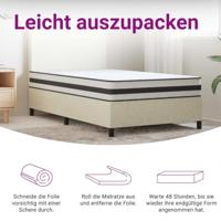 Binnenveringmatras middelhard 100x200 cm - thumbnail