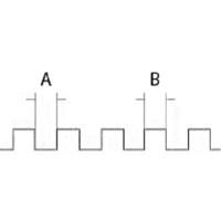 Bahco troffel 500x130 getand 10x10 | 209250100 - thumbnail