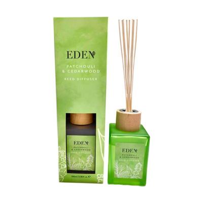 Eden Patchouli & Cederhout 100ml Geurstokjes