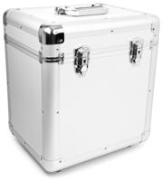 Power Dynamics RC100 Vinyl Record case voor 12 inch platen zilver - thumbnail