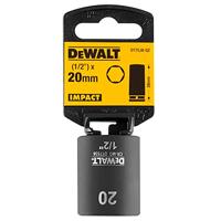 DeWalt Accessoires Impact dop 20mm 1/2" (Kort - 38mm) - DT7538-QZ - thumbnail
