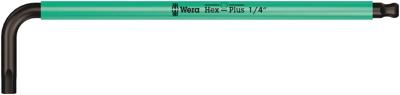 Wera 950 SPKL Stiftsleutel Multicolour, Inch Maten, 1/4 duim türkis - 1 stuk(s) - 05022636001 Wera 950 SPKL Stiftsleutel Multicolour, Inch Maten, 1/4 duim türkis - 1 stuk(s) - 05022636001