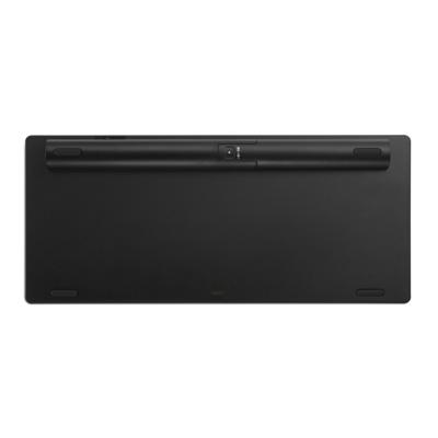 Kensington Draadloos toetsenbord - Multi Device Dual Wireless Compact Toetsenbord; Verbindt via Bluetooth of USB 3.0, QWERTY UK Layout Mini Toetsenbord, Windows, Mac, iOS & ChromeOS Compatibel