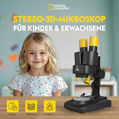 National Geographic 9119000 Kindermicroscoop Binoculair 20 x