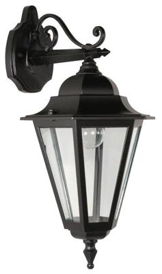 Franssen Muurlamp klassiekTeccia Down 33cm zwart - 181-10