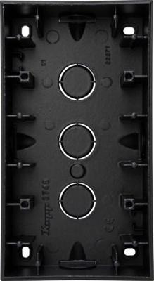 Enzo Kopp hk07 pure mat zwart 2 voudig opbouwdoos - 4624810