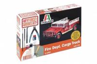 Italeri 1/35 Fire Dept. Cargo Truck My First Model Kit - thumbnail