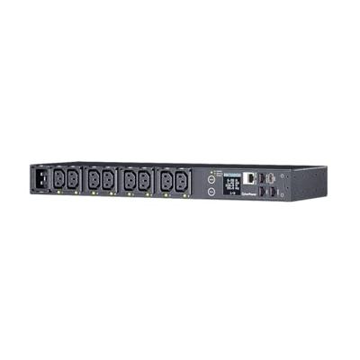 CyberPower PDU41005 energiedistributie 8 AC-uitgang(en) 1U Zwart