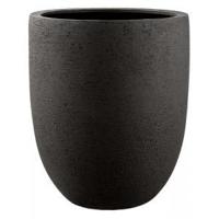 Luca Lifestyle Tall Egg bloempot Struttura 68x80 cm donker bruin - thumbnail