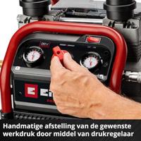 Einhell Professional SILENZZO 36/21 Accucompressor 8 bar 2 cilinders - thumbnail