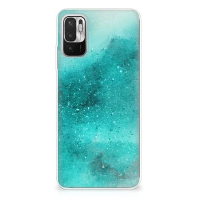 Hoesje maken Xiaomi Redmi Note 10/10T 5G | Poco M3 Pro Painting Blue Hoesje maken Xiaomi Redmi Note 10/10T 5G | Poco M3 Pro Painting Blue