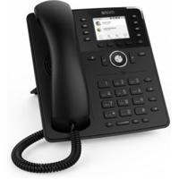 Snom D735 IP-telefoon, SIP vaste telefoon, high definition grafische 2, 7 inch TFT-scherm, 32 self-labeling functietoetsen, zwart - thumbnail