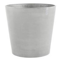 Ecopots Amsterdam op wielen kunststof bloempot Wit/Grijs - Ø 56,7 cm - thumbnail