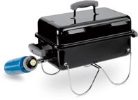 WEBER Go-Anywhere Gasgrill - Geëmailleerd staal - Zwart - thumbnail