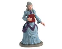 Lemax miss terry the bookstore owner halloween figuur Spooky Town 2021 - thumbnail