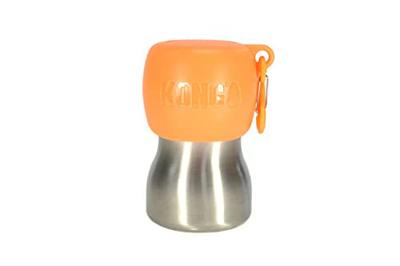 KONG H2O 255 ml rvs waterfles oranje