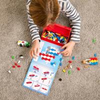 Brandunit Plus plus puzzel met nummers van vliegtuigen - thumbnail