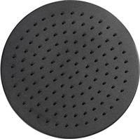 Ben Round hoofddouche Ø25cm mat zwart - thumbnail