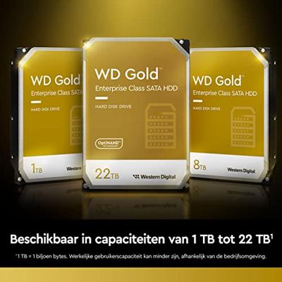 WD Gold, 4 TB harde schijf WD4003FRYZ, SATA/600 WD Gold, 4 TB harde schijf WD4003FRYZ, SATA/600