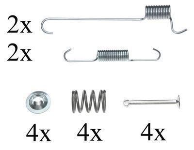Toebehoren, parkeerremschoen 0848Q
