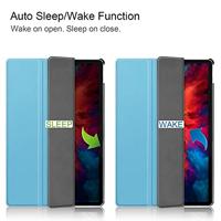 3-Vouw sleepcover hoes - Lenovo Tab P11 Pro - Lichtblauw - thumbnail