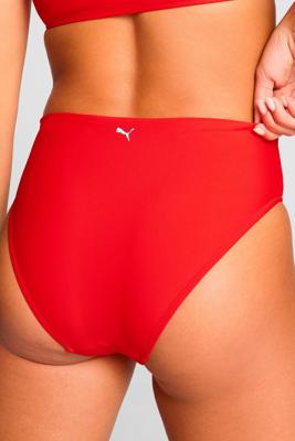 Puma Bikinibroekje High Waist Brief Rood-XS