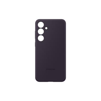 Samsung Silicone Backcover Samsung Galaxy S24+ Lila Stootbestendig