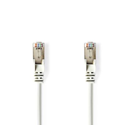 CAT5e SF/UTP-Netwerkkabel | RJ45 Male - RJ45 Male | 5,0 m | Wit