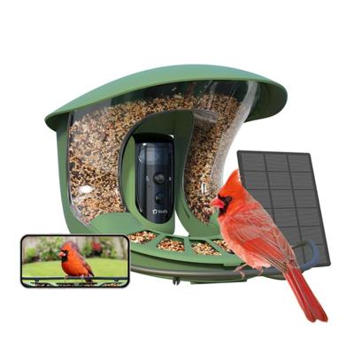 Birdfy Feeder Pro 2 Lite Slim vogelhuisje met camera - Op Zonne-energie en AI-Vogelherkenning - Camera in nestkast