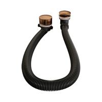 Badkraancombinatie geborsteld koper PVD afwerking - thumbnail