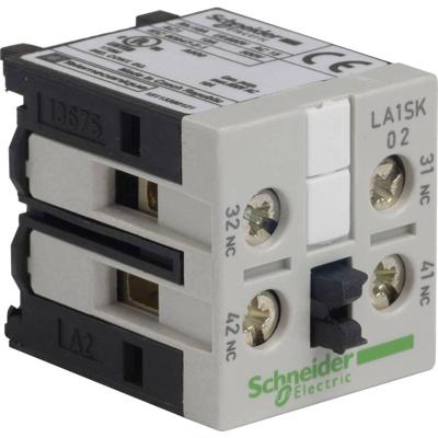 Schneider Electric LA1SK02 Hulpschakelaarblok Grijs 1 stuk(s)