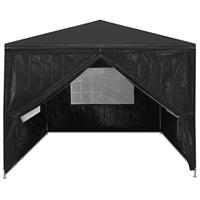 Partytent 3x3 m antracietkleurig - thumbnail