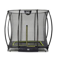 Exit Silhouette InGround trampoline met net - 214 x 153 cm - Zwart - thumbnail