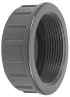 Druk PVC schroefkap - 1-1/4 - 10 bar - thumbnail