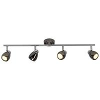 Brilliant Milano G21732/76 Plafondspot LED GU10 12 W Chroom, Zwart - thumbnail