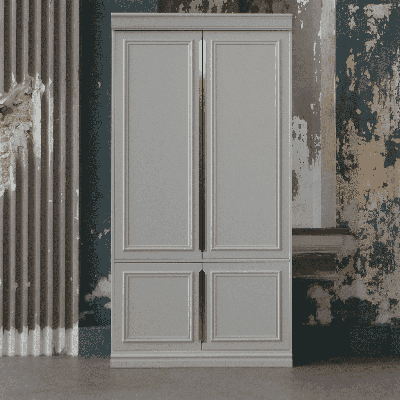 WOOOD Kledingkast 'Organize' kleur Mist