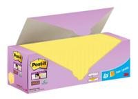 3M 654-SSCY VP24 zelfklevend notitiepapier Vierkant Geel 90 vel Zelfplakkend - thumbnail
