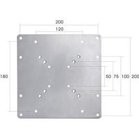 Neomounts VESA-adapter Geschikt voor serie: Universeel Zilver - thumbnail