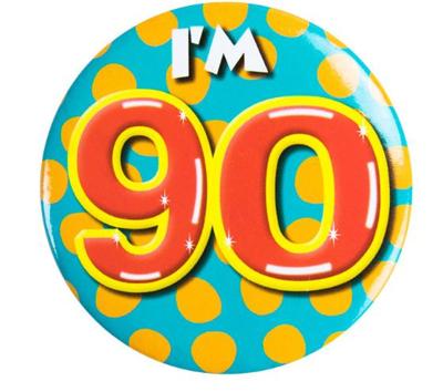 Paperdreams Button klein - abraham verkeersbord