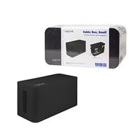 LogiLink Kabel KAB0060 Kabelbehuizing 115 x 235 x 120 Kunststof Zwart 1 stuk(s) - thumbnail