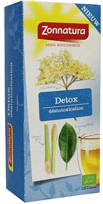 Zonnatura Detox citroengras bio 20 Zakjes