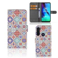 Motorola Moto G Pro | Bookcase | Tiles Color - thumbnail