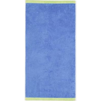 Cawö Cawo Lifestyle Splash Doubleface 7071 Handdoek 50x100 capri/pistazie