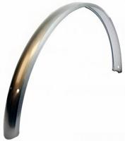 White Label achterspatbord 26/28" metallic grijs - thumbnail
