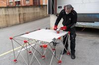 Rubi Retrac-Table - Inklapbare werktafel 120x120 - 28918 - thumbnail